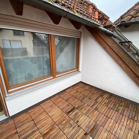 Appartement Am Kaibach - Kueche - Balkon - Bad Forchtenberg Dış mekan fotoğraf