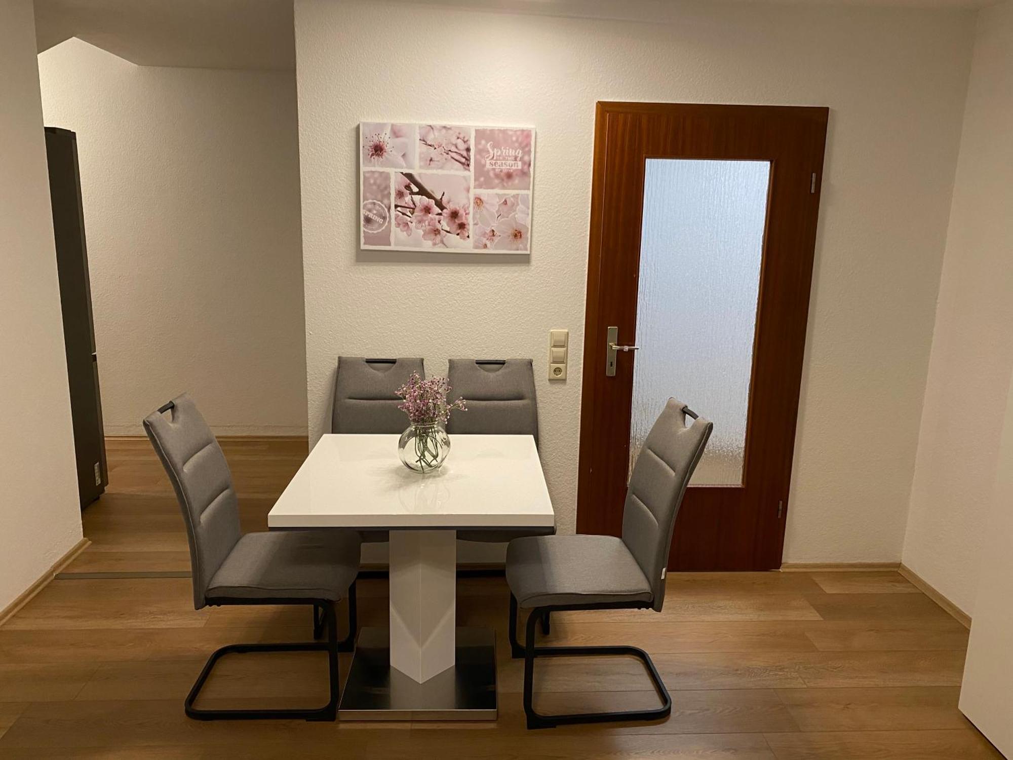 Appartement Am Kaibach - Kueche - Balkon - Bad Forchtenberg Dış mekan fotoğraf